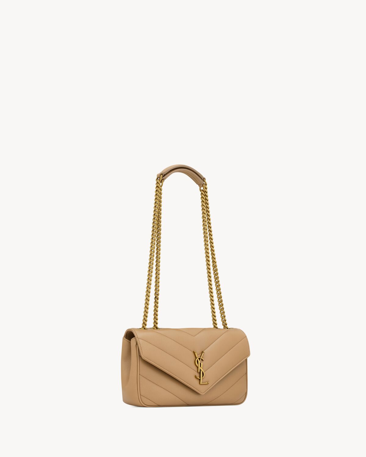 LOULOU SMALL EN CUIR MATELASSÉ