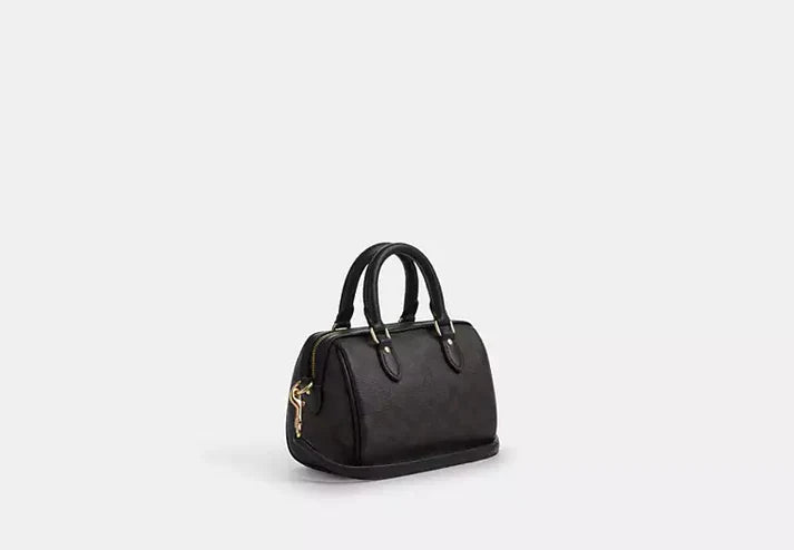 Mini sac bandoulière Rowan en toile exclusive