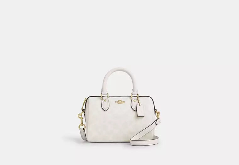 Mini sac bandoulière Rowan en toile exclusive