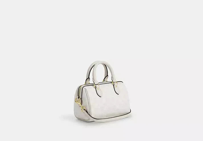 Mini sac bandoulière Rowan en toile exclusive
