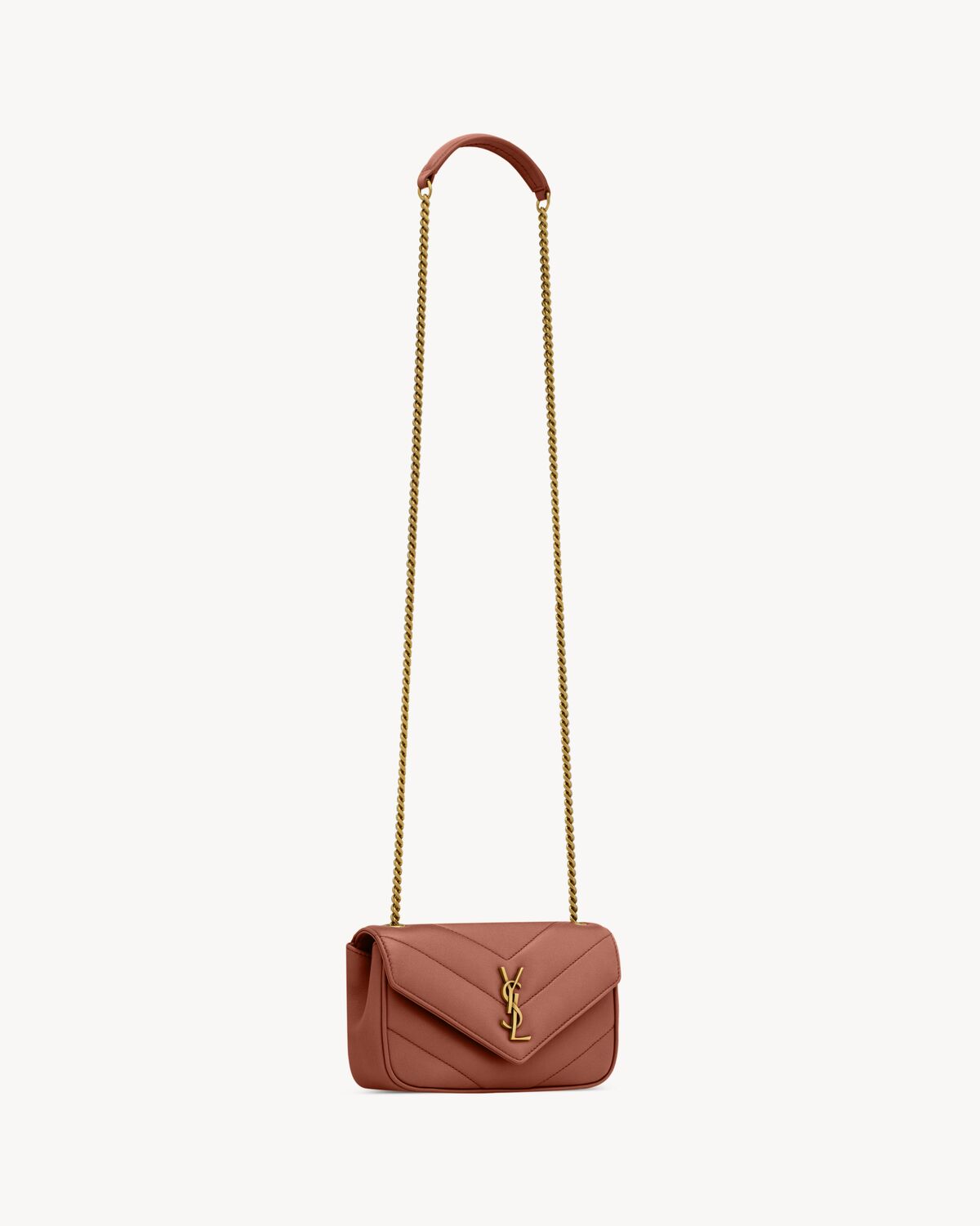LOULOU MINI EN CUIR D'AGNEAU