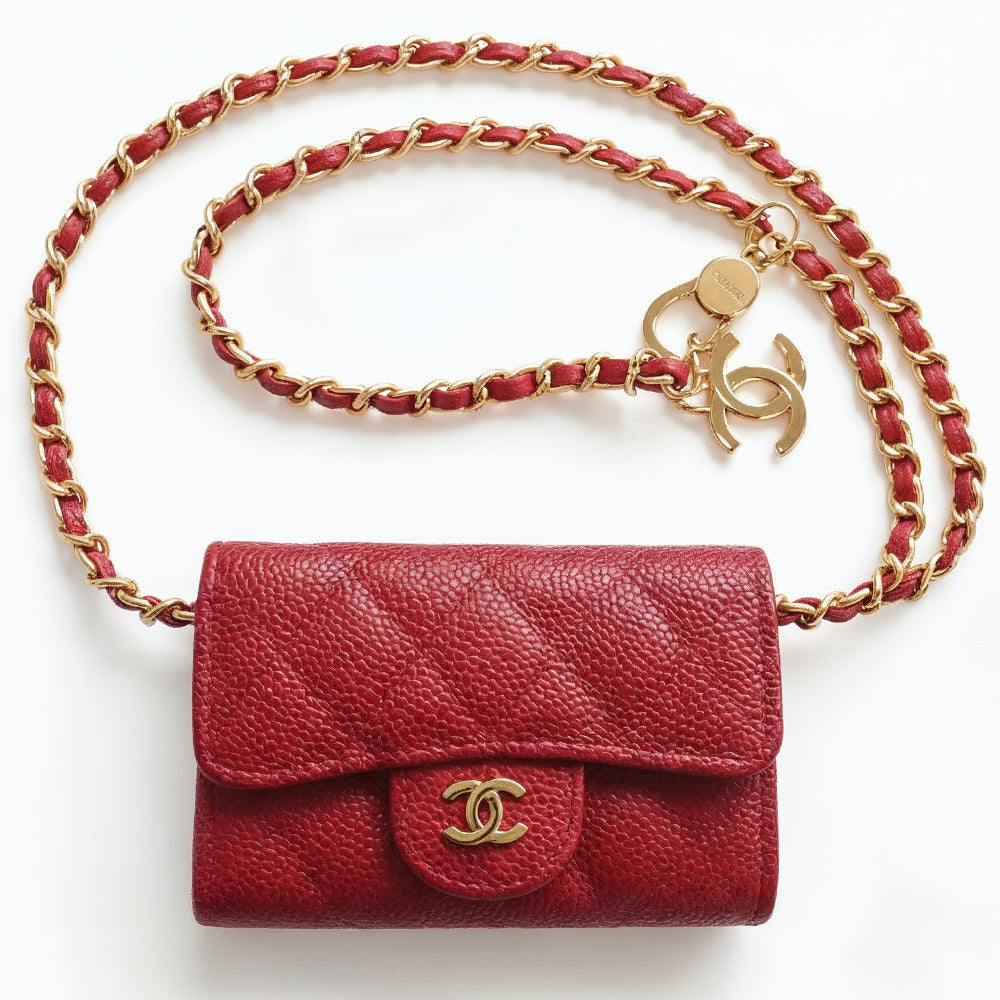 Mini sac CC Bordeau