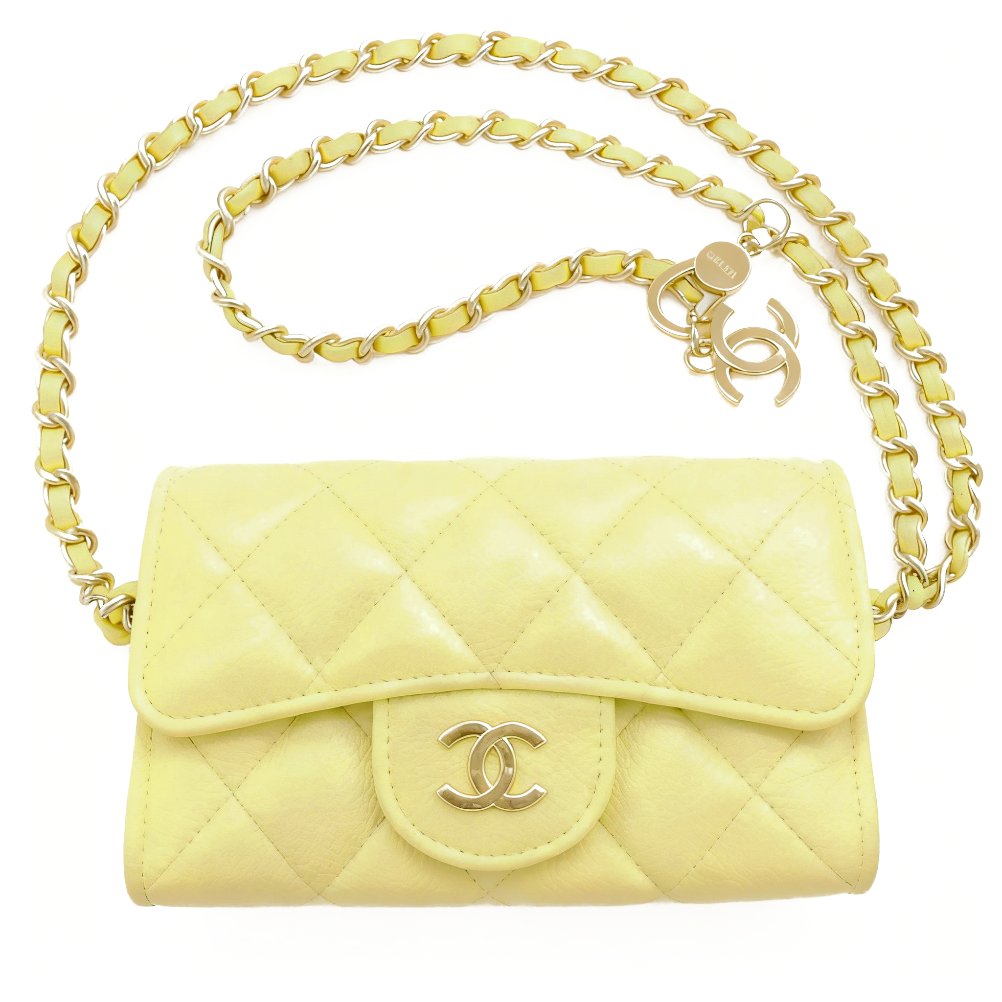Mini sac CC Jaune
