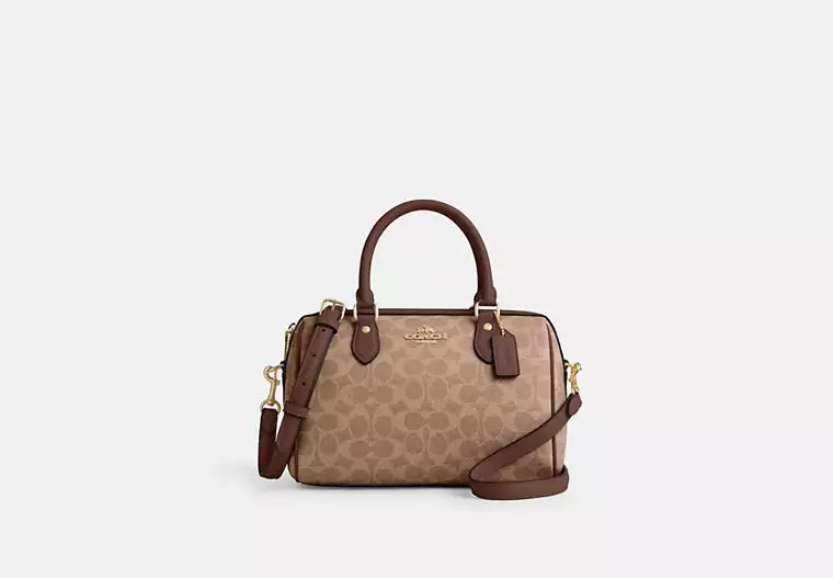 Mini sac bandoulière Rowan en toile exclusive